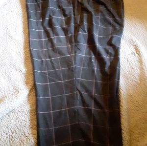 Plus sz bend over pants